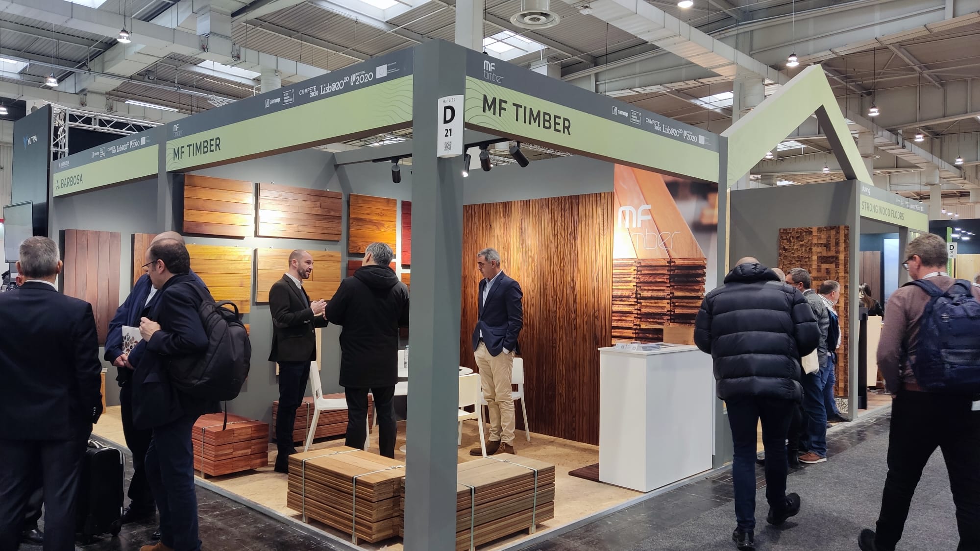 MF TIMBER PRESENTED ITS WOOD OF EXCELLENCE AT DOMOTEX 2023 