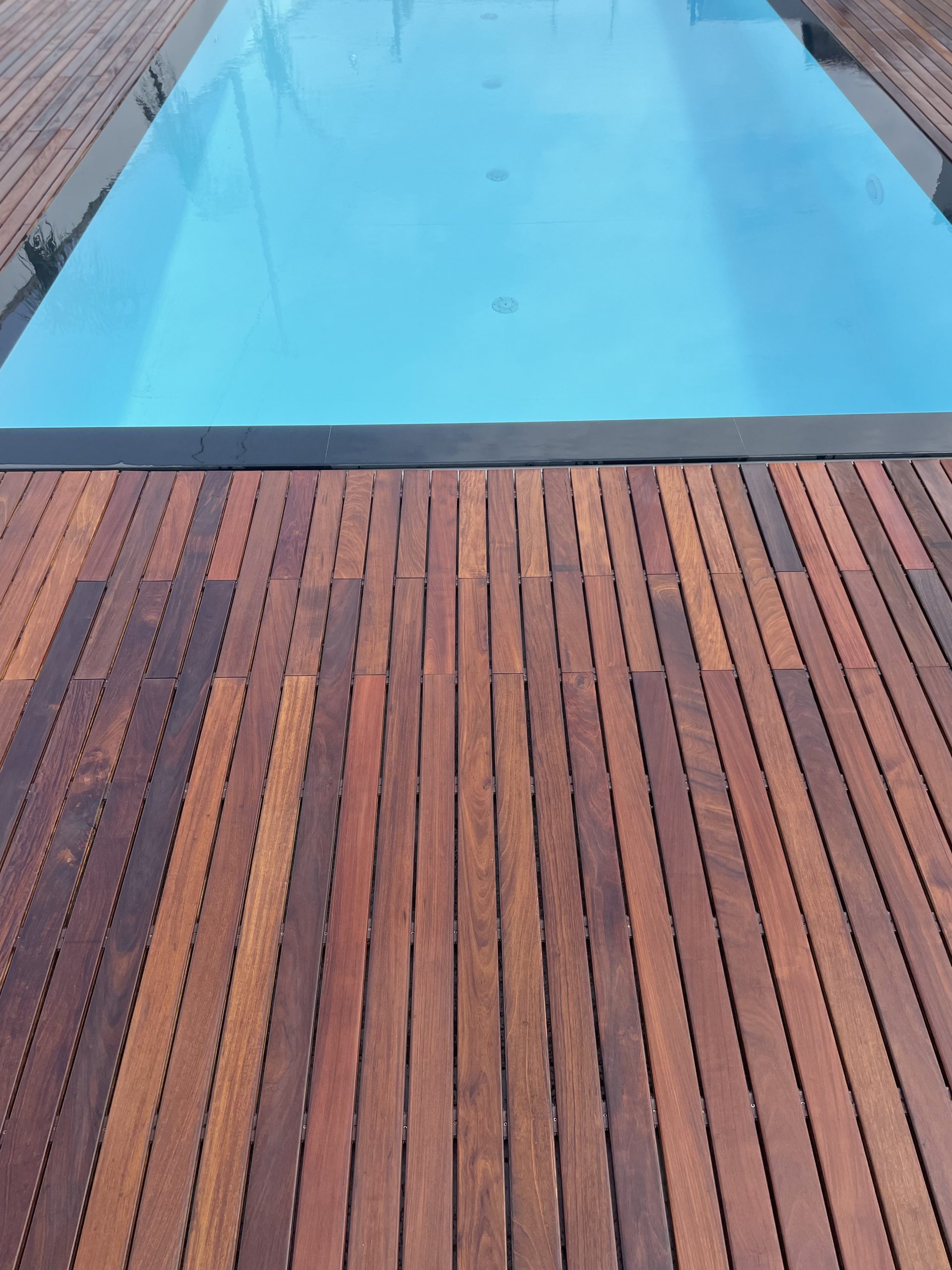 Ipe pool deck